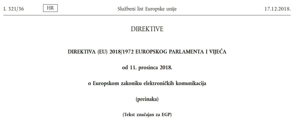 Direktiva o zak el kom